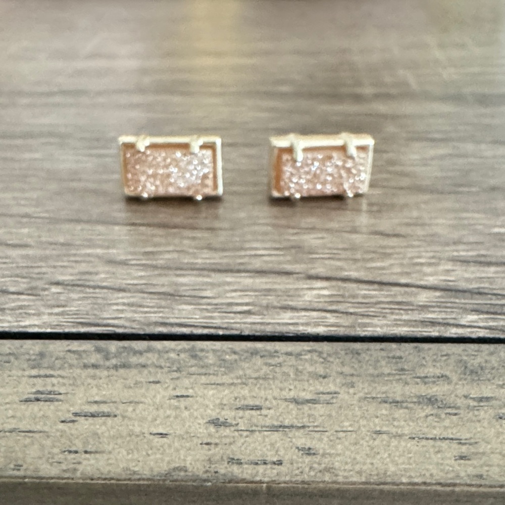 Kendra Scott Drusy stud earrings